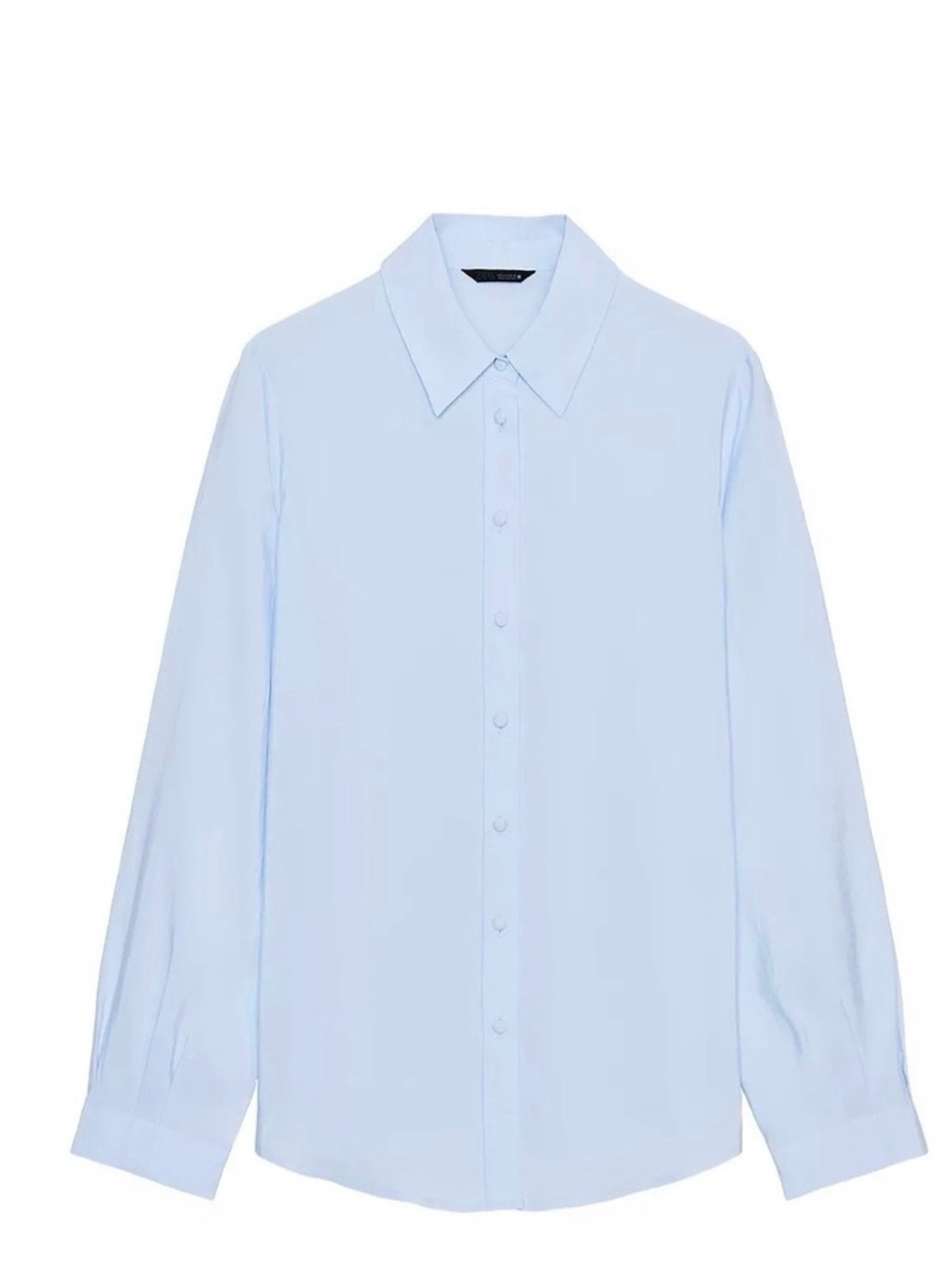 Zara Women Soft Touch Flowy Button Down Shirt - Size XS
